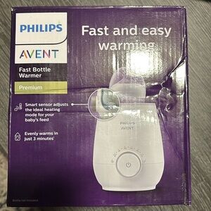 Phillips Avent  fast baby bottle, warmer, smart temperature control